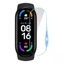 Kit 5 Película Para Xiaomi Mi Band 6 + Kit De Aplicação