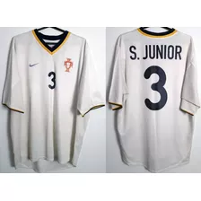 Camisa Futebol Seleção Portugal 2000 Jogo #3 S.junior Rara