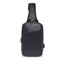 Bolsa Shoulder Bag Masculina Transversal Executiva Reforçada