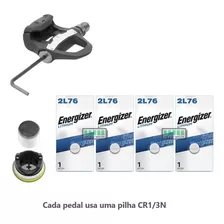 4 Pilhas P/ Pedal Medidor Potencia Garmin Rally Rs/rk/xc