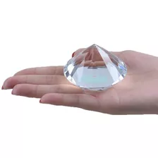 21 Diamante Brilhante Gigante Cristal Sintético 8 Cm Oferta
