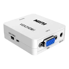 Convertidor Adaptador Señal Vga A Hdmi Ada Hdtv Video 1080p