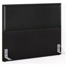 Cabeceira Cama Box Casal 140 Cm Vicenza Couríssimo Preto