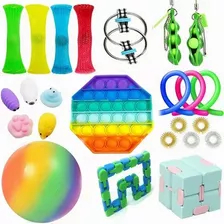 Kit De Brinquedos Antistress Fidget Brinquedos Adulto 24 P