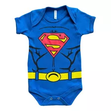 Body Tema Mesversario Bebe Superman