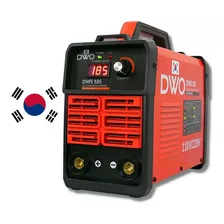 Soldadora Inversora Dwo Coreana 110v/220v Para 7018 1/8 185a Color Naranja