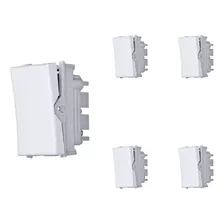 Kit 5x Modulo Interruptor Simples 10a Ilus Siemens 5ta99000 