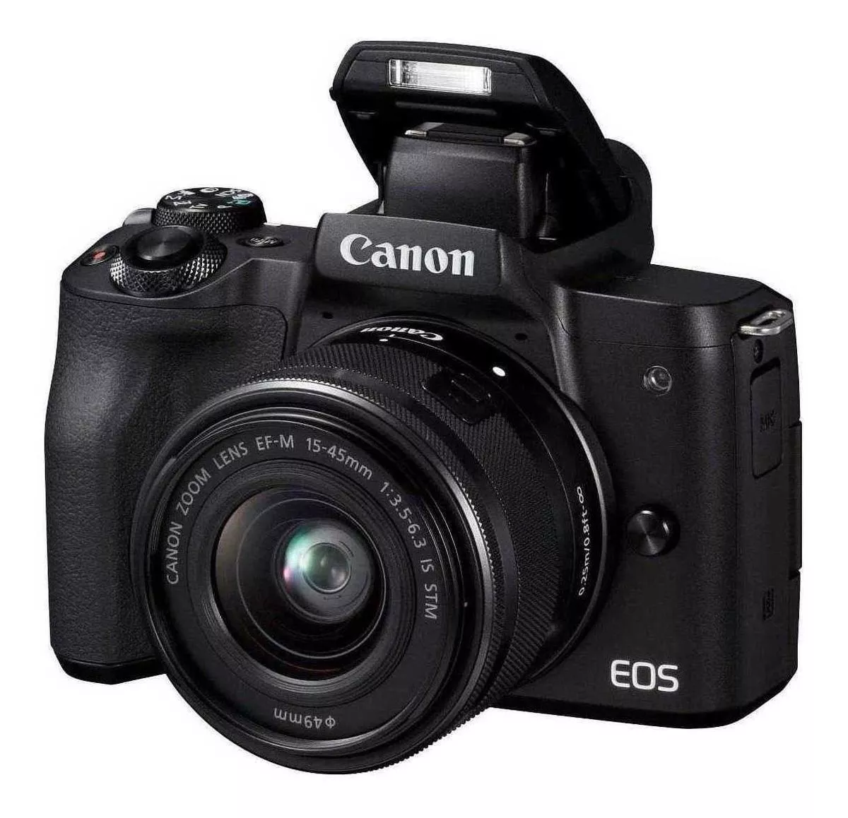  Canon Eos Kit M50 15-45mm Is Stm Sin Espejo Color Negro