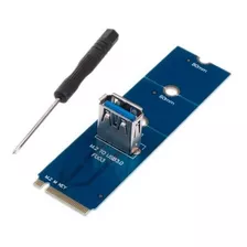 Adaptador Ngff M.2 A Pcie Mineria Riser M2 A Usb3 - Cripto