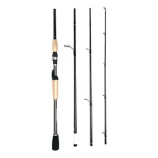 Caña Spinning Tech Tackle Quattro 6'6 10-17 Lb Grafito 4tr 