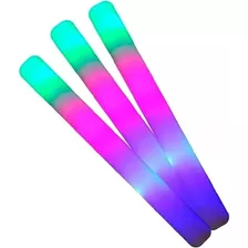 Tubos De Espuma/ Barras Con Luz Multicolor X 10u