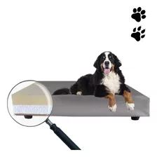 Cama Caminha Da Bobpet Cães Cachorro Gato Colchão Pet 70x100 Cor Cinza