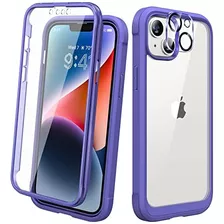 Funda Diaclara Para iPhone 14 Plus C/cam Pant Royal P