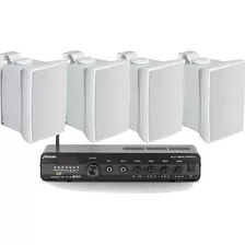 Kit Amplificador 2200 Optico Smart Tv Netflix +4 Caixa Jbl B