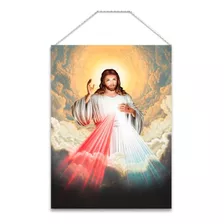 Banner Colgante 90x60 Jesus Misericordioso Gigantografía