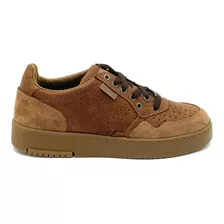 Zapatillas Cuero Mujer Dama Livianas Urban Cow Ascari Carame