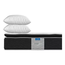 Colchon Individual Restonic Anti-acaros + 2 Almohadas