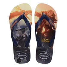 Chinelo Masculino Havaianas League Of Legends Bege - 41481