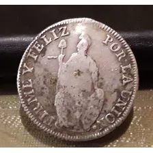 Moneda De Plata Peruana 