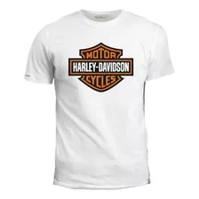 Camiseta Harley Davidson Logo Motos Ink