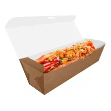 Embalagem Hot Dog, Lanches Delivery 30cm Várias Cores 200un