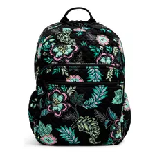 Vera Bradley Mochila Campus Xl De Algodón Para Mujer, Island