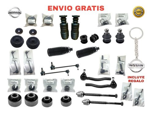 Kit Repuesto Suspension Delantero Nissan Versa 2012-2013 Foto 2