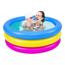 Piscina Infantil Inflável 66 Litros Brizi - Bp066 Cor Amarelo