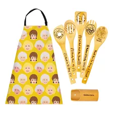 Juegos De Cucharas De Madera Golden Girls Para Cocinar,...