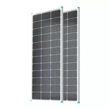 Renogy 2 Piezas De 100 Vatios De 12 Voltios De Panel Solar M