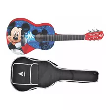 Violão Infantil Disney Mickey Rocks Vid-mr1 C/capa