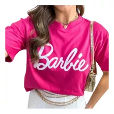 Blusa Camiseta Barbie T-shirt Adulto Feminino Viscolycra