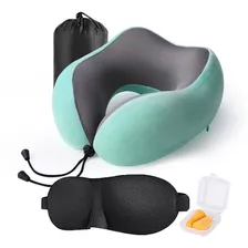 Almohada Cervical De Viaje Para Dormir En Avión De Espuma Vi