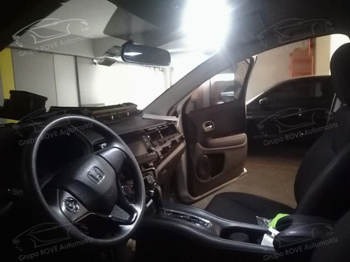 Kit Iluminacin Hiper Led Interior Y Portaplacas Honda Fit Foto 3