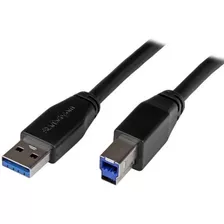 Cable Para Impresora Usb 3.0 A/b 1 M. Router Módem 5gbps Neg