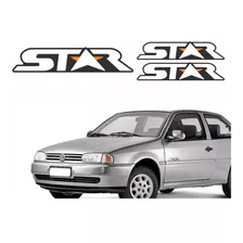 Kit Adesivo Volkswagen Gol Star 1998 Ad024