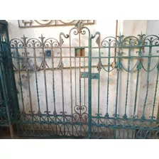 Portão Gradil Art Nouveau Antigo 13mts Grades