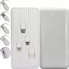 Carregador Tipo Portatil Power Bank 10000mah 4 Entradas Led