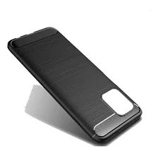 Funda Fibra Carbono Tpu Rugged Para Motorola G100 + Glass 