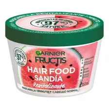 Mascarilla Garnier De Sandía Fructis Hair Food De 350ml