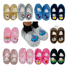 Pantufa Sapato Infantil Varios Desenhos C/pelo Super Quente!