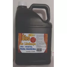 Óleo De Tungue 5lts+óleo De Linhaça Cru 5lts P/ Madeira