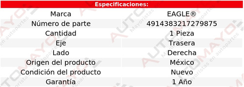 1-base Amortiguador Tra Der Nissan Axxess 2.4l 4 Cil 90-95 Foto 4