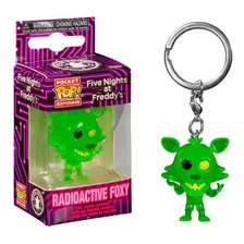 Radioactive Foxy Five Nights At Freddy's Funkopop Keychain