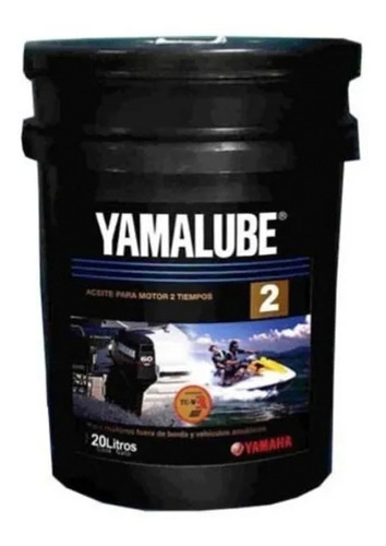 Aceite Nautico Yamaha Yamalube 2t Tcw3 Balde X 20 Lts