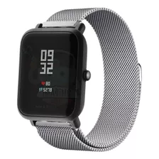 Pulseira Metal Inoxidavel Para Smartwatch Amazfit Bip A1608