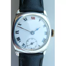 Oferta Reloj Rolex Militar Plata Solido Suizo 15 Rubis1930