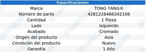 Bisel Jeep Comanche 1986 1987 1988 1989 1990 Izq Rxc Foto 2