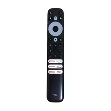 Controle Remoto Tv Tcl Smart Rc802v Flr1 Comando Voz Origina