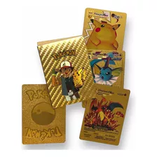 Caja De Cartas Pokemon Doradas En Español